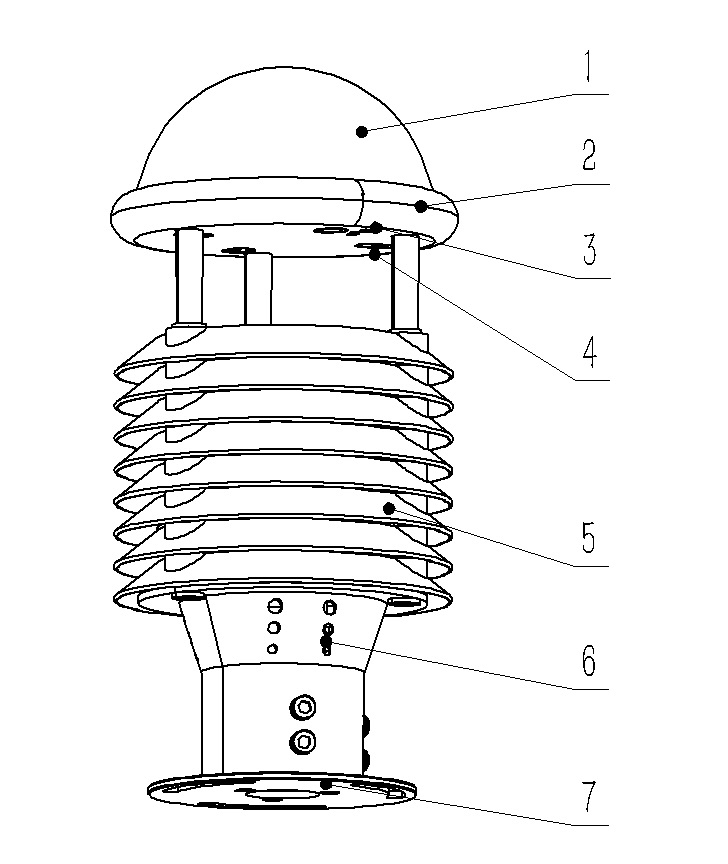 十二要素微气象仪产品结构图
